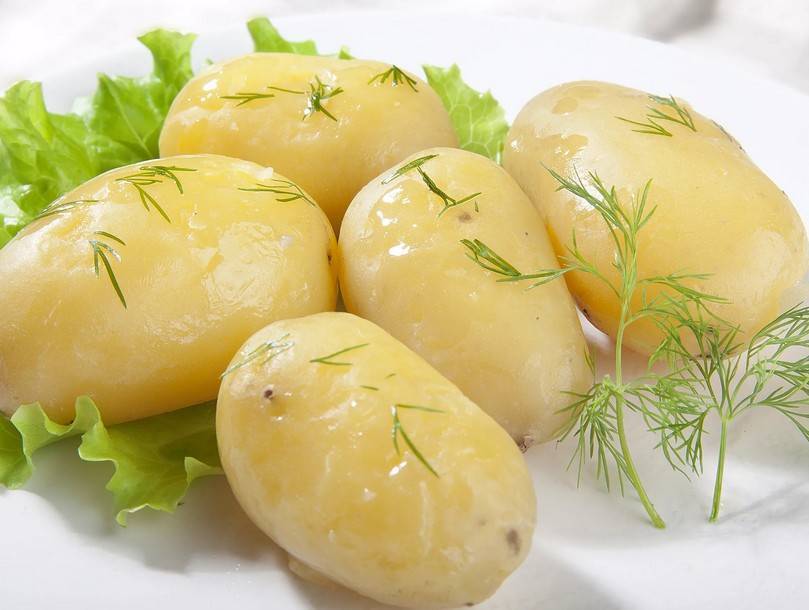 Сколько калорий в отварном картофеле