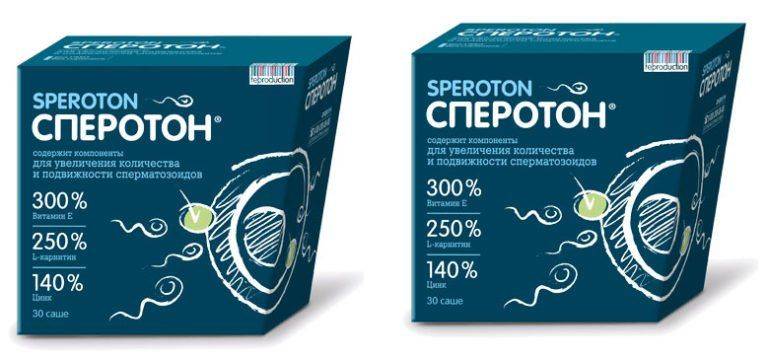 Сперотон: состав, инструкция, отзывы и аналоги