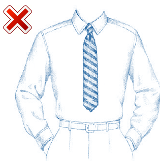 Выбираем длину галстука – как не прогадать