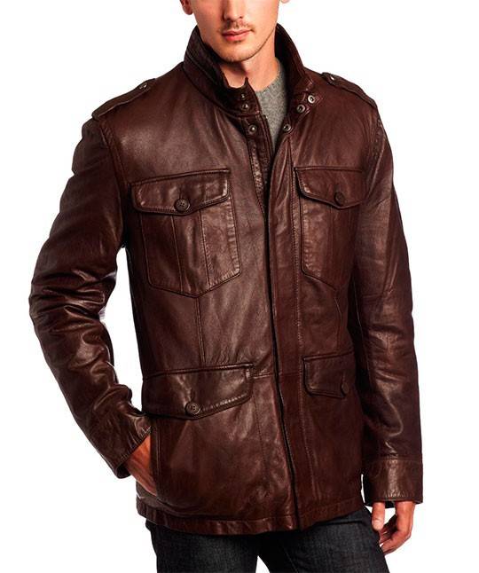 Модели и фасоны мужских кожаных курток: краткий фотообзор