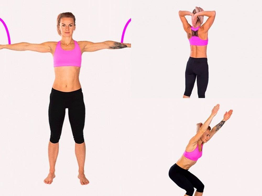 Упражнения для похудения рук и плеч