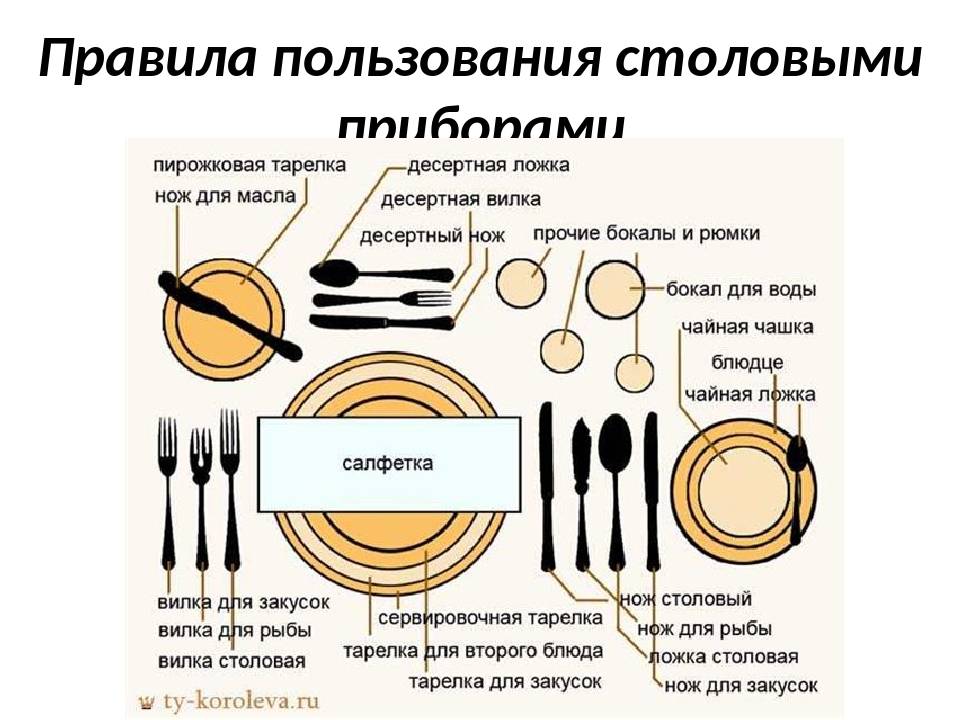 Базовые правила этикета за столом в гостях и ресторане