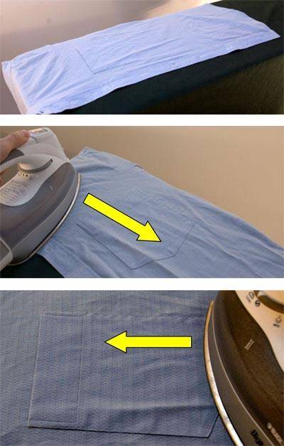 Как правильно погладить длинные рукава рубашек без стрелок