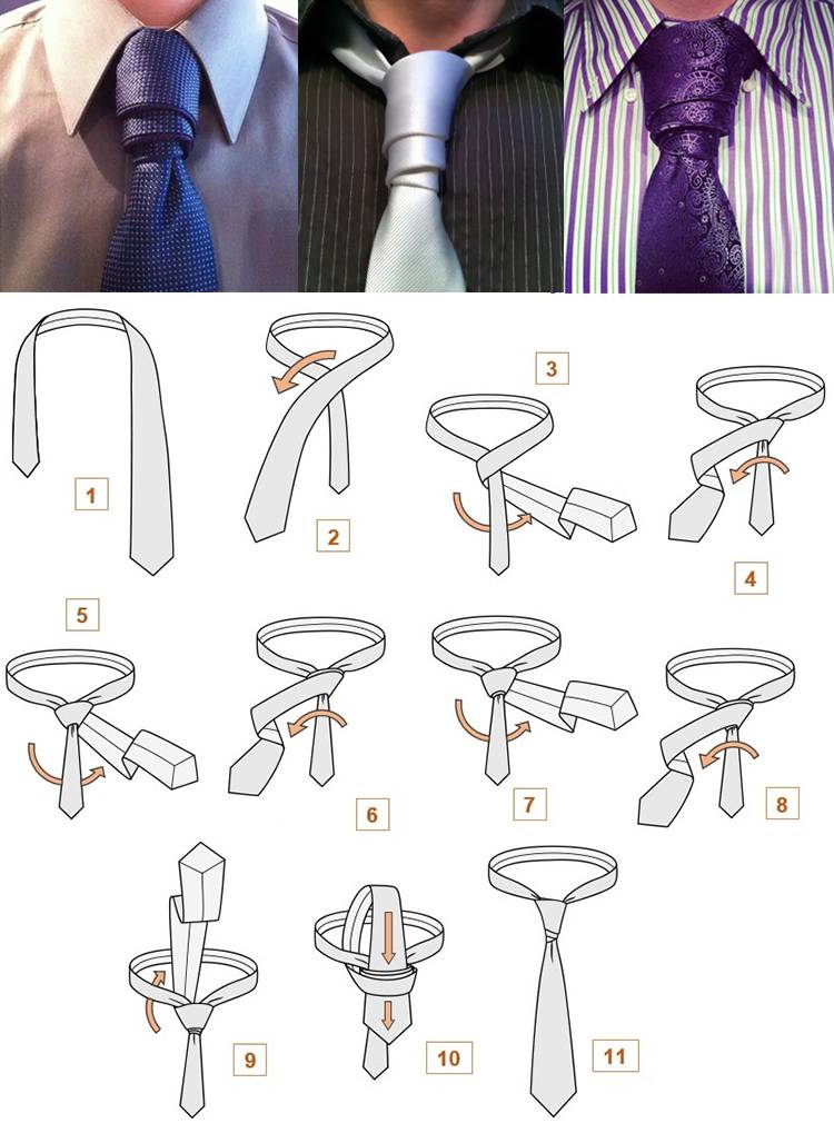 Как правильно завязать мужской галстук в офис, на дружескую вечеринку и на торжество