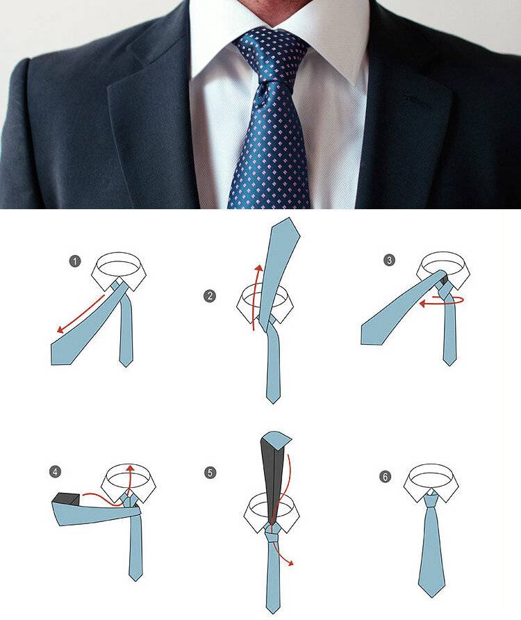Как правильно завязать мужской галстук — распространенные способы