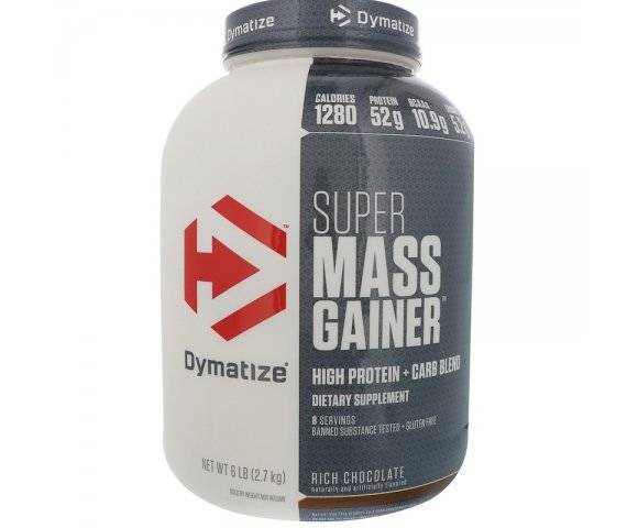 Super mass gainer от dymatize nutrition