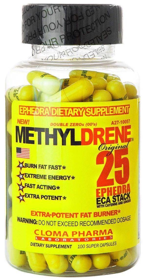 Methyldrene 25 — сжигатель жира, содержащий эфедру