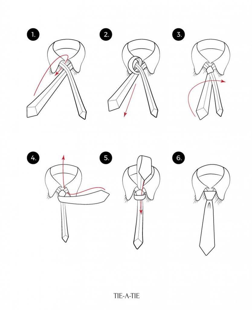 Как завязывать галстук бабочку — схемы, инструкция с фото