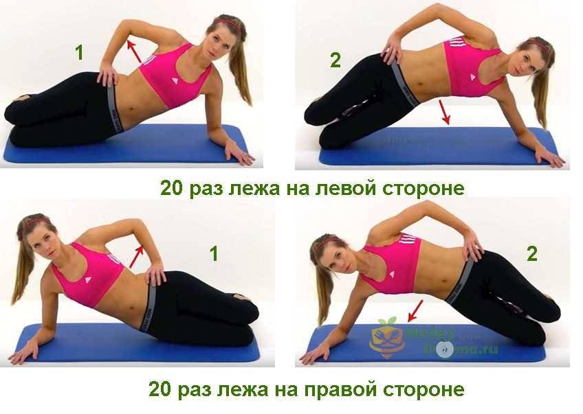 Как при помощи упражнений и правильного питания убрать жировые складки на спине