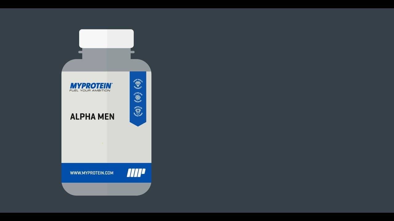 Myprotein alpha men (120 таблеток, 60 порций)