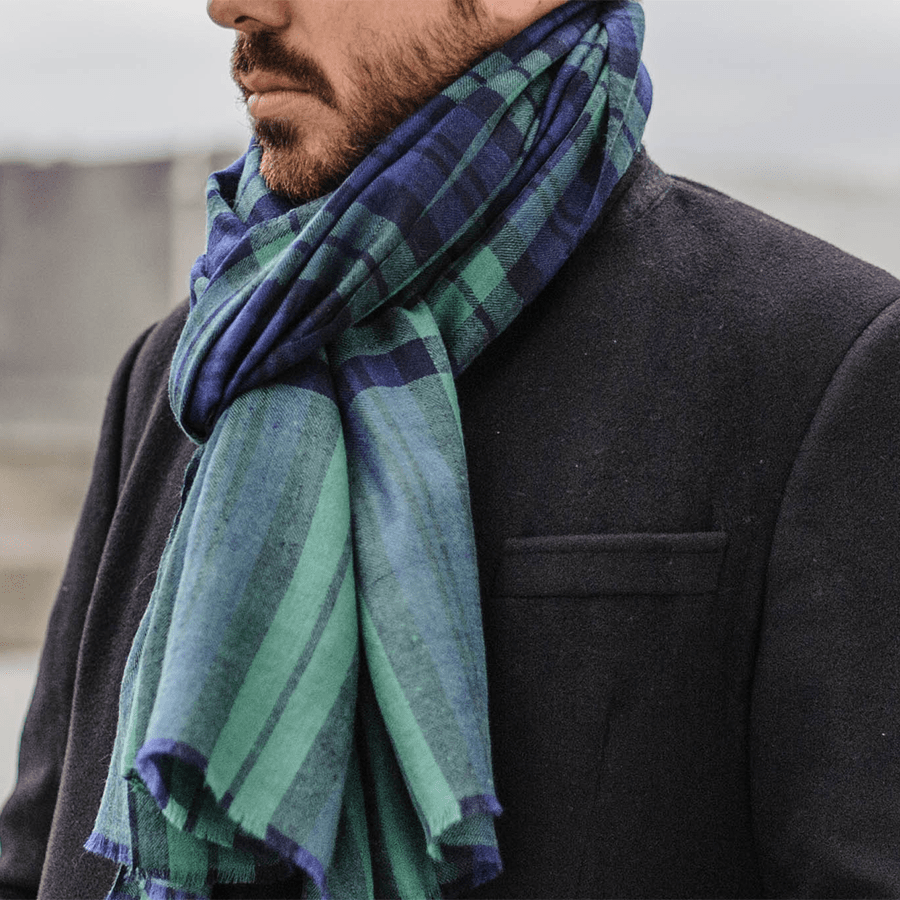 Мужской шарф: как правильно выбрать и красиво завязать?