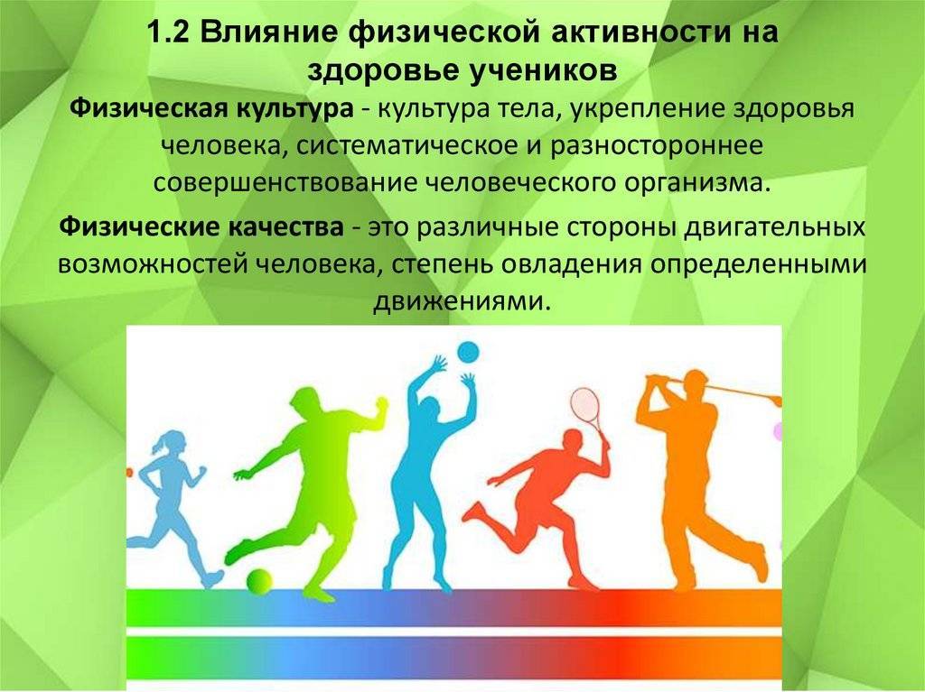 Влияние спорта и физических нагрузок на организм школьника