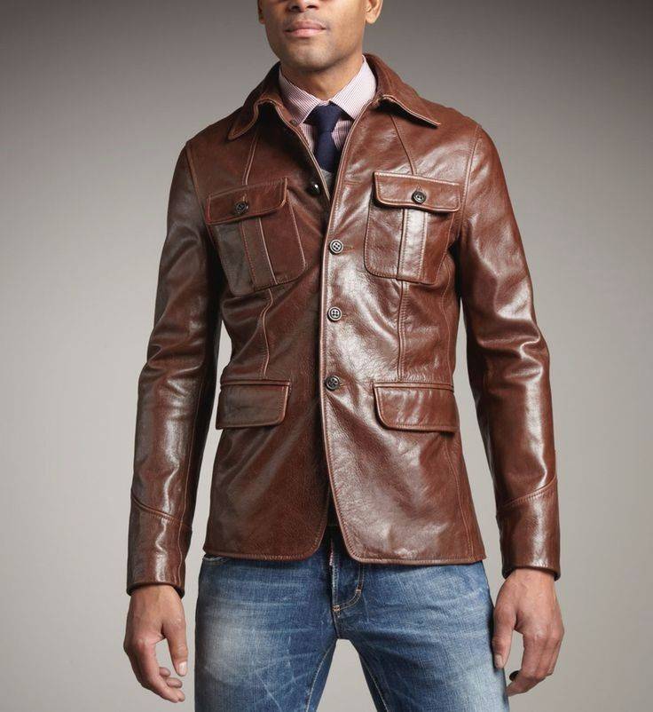 Как выбрать кожаную куртку мужчине