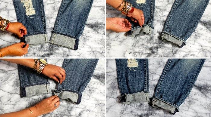 Как правильно подворачивать джинсы мужчинам?
