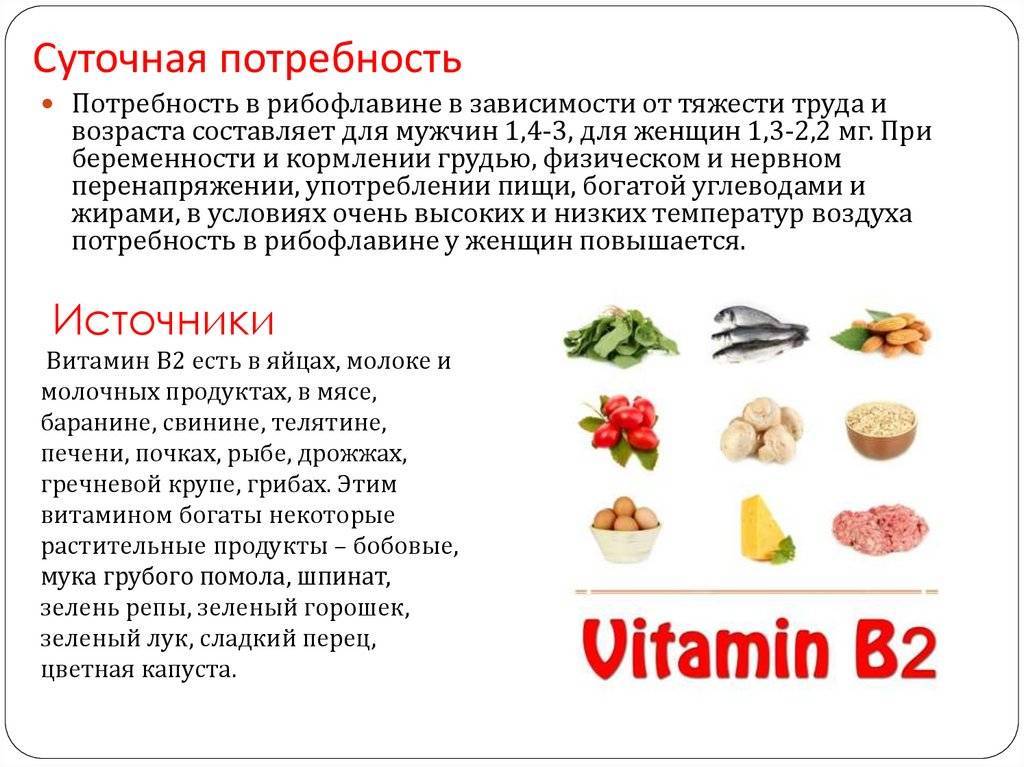 В каких продуктах содержится больше всего витамина в12 (таблица)