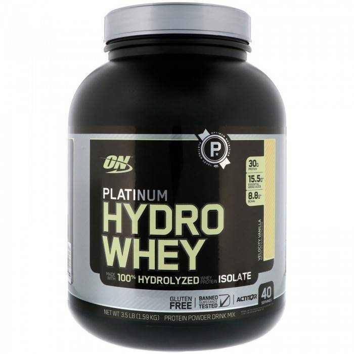 Platinum hydrowhey от optimum nutrition - спортивное питание на dailyfit