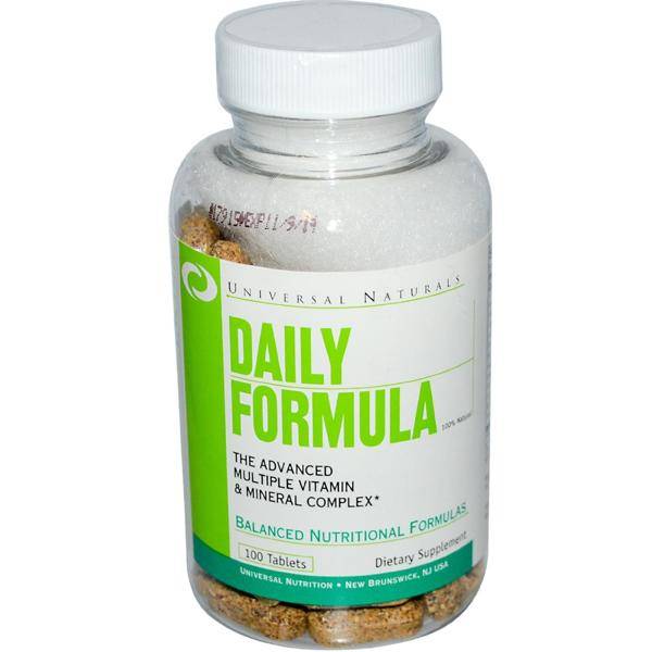 Daily formula (universal nutrition)