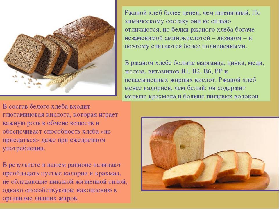 Польза и вред ржаного хлеба    – рацион.топ