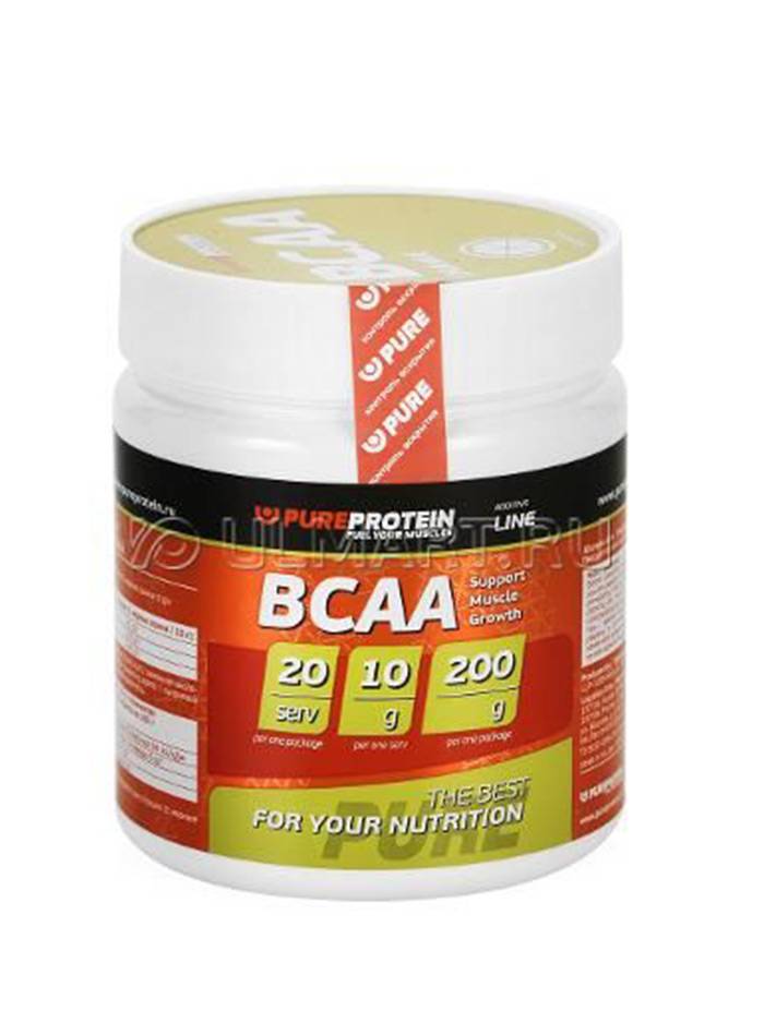Bcaa pureprotein - мощный комплекс для продвинутых бодибилдеров