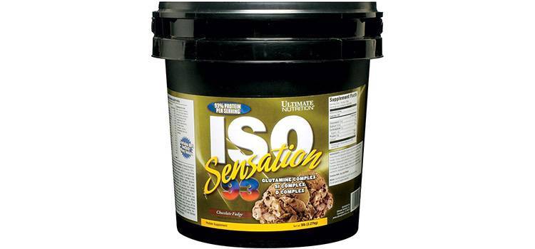 Iso sensation (ultimate nutrition) — sportwiki энциклопедия