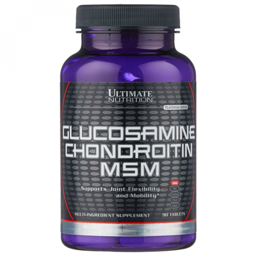 Комплекс глюкозамин-хондроитин-мсм от ultimate nutrition на страже ваших суставов