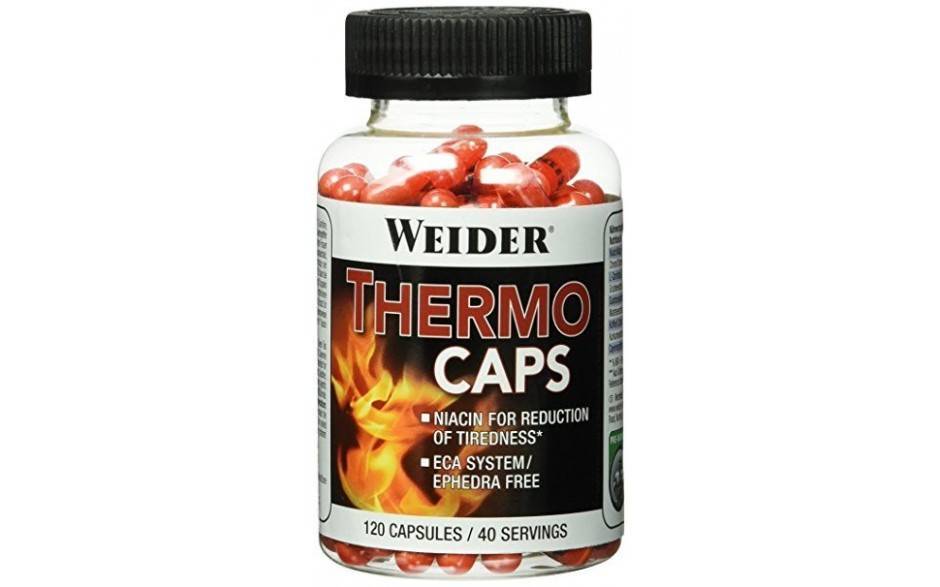 Жиросжигатель thermo caps от weider: принцип действия, состав, отзывы