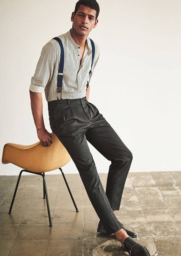 Мужские кожаные брюки: как выбрать и с чем носить?