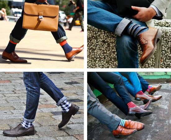 Длинные мужские носки: как выбрать и с чем носить?