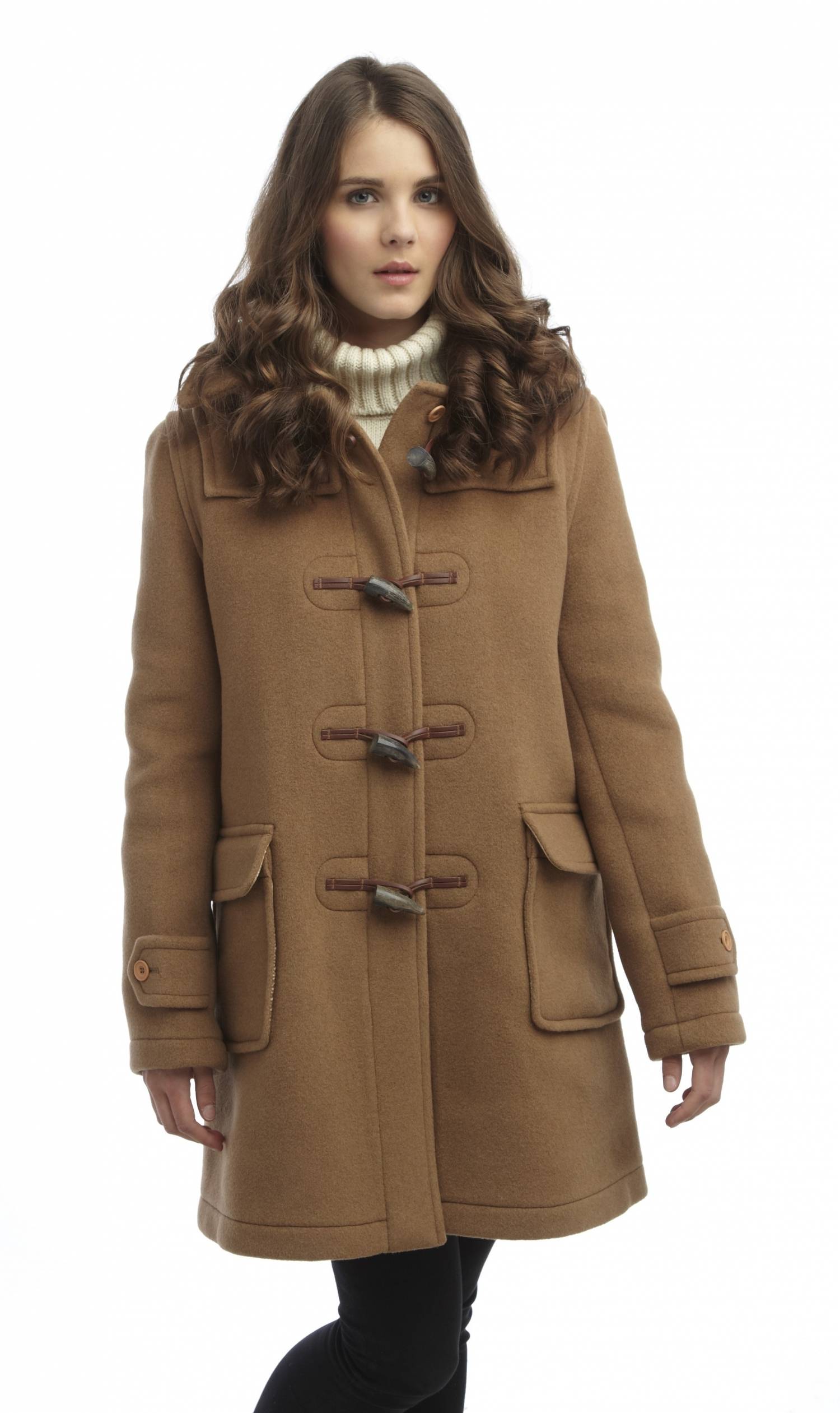 Пальто дафлкот – создаем модный лук в классическом английском стиле