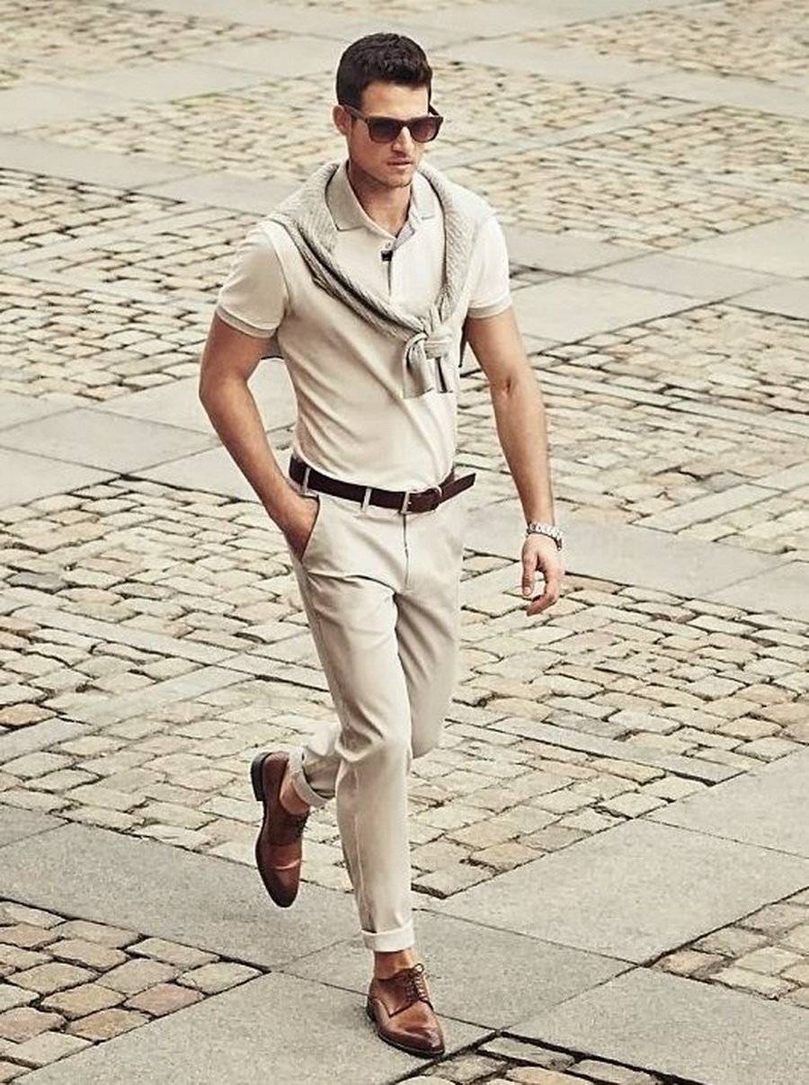 Светлые мужские брюки: какими бывают и с чем носить?