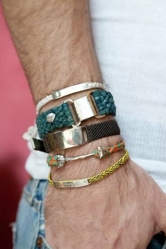 Мужские браслеты — модные «фишки» или стильные аксессуары?