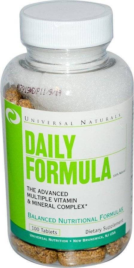 Daily formula (universal nutrition) — sportwiki энциклопедия