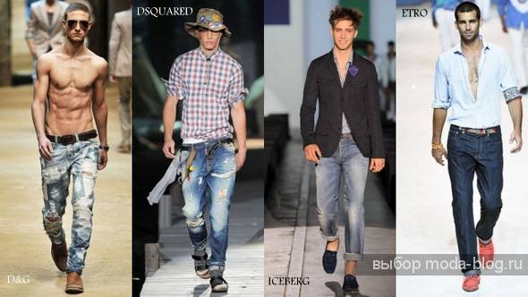 Модные мужские джинсы тренды. фасоны. идеи, с чем носить