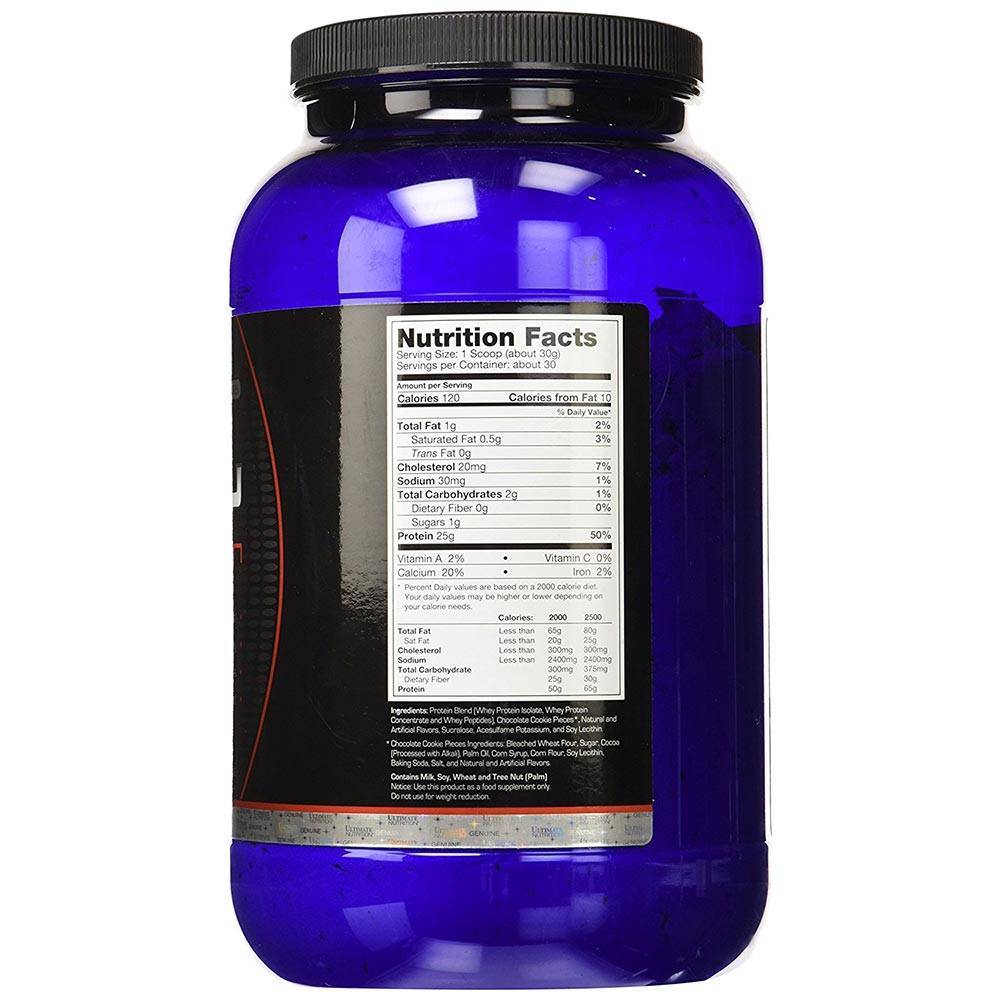 Ultimate nutrition
                prostar 100% whey protein