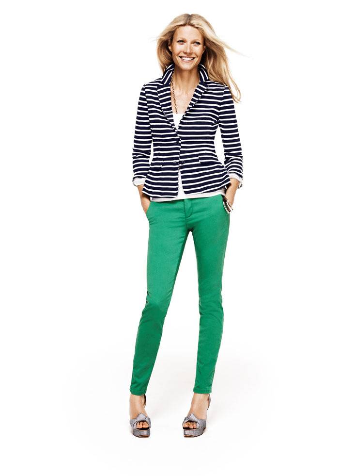 С чем носить зеленые брюки, джинсы — 190 фото