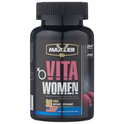 Витаминный комплекс vita women maxler как принимать? | фактор силы - качайся с  умом!