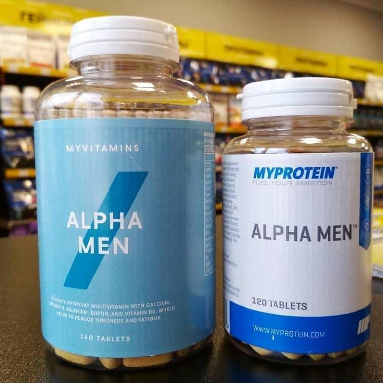 Купить myprotein alpha men (120 таблеток) - витамины и минералы