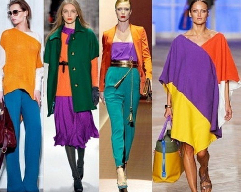 Сочетание цвета в одежде: теория и примеры