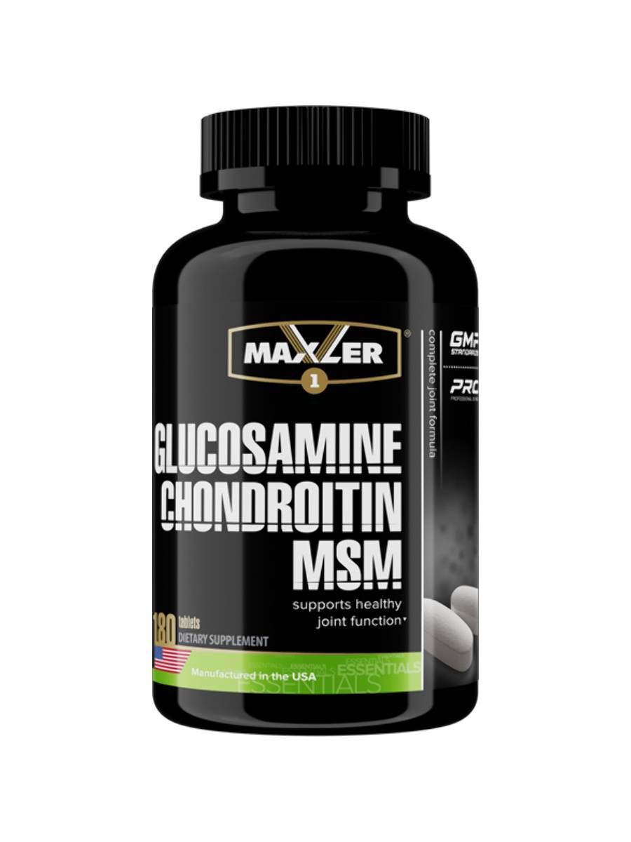 Maxler glucosamine chondroitin msm – обзор добавки с хондропротекторами