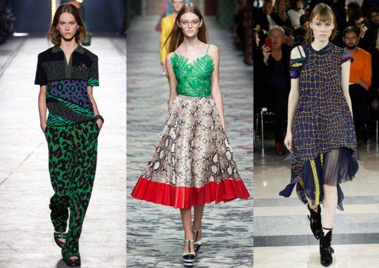 Цветочный принт – модный тренд в одежде 2020
