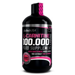 Biotech l-carnitine 100.000 liquid 500 мл - жиросжигатели