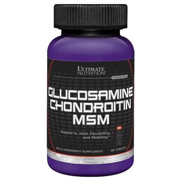 Для чего нужен и как пить glucosamine chondroitin msm от компании ультимейт
