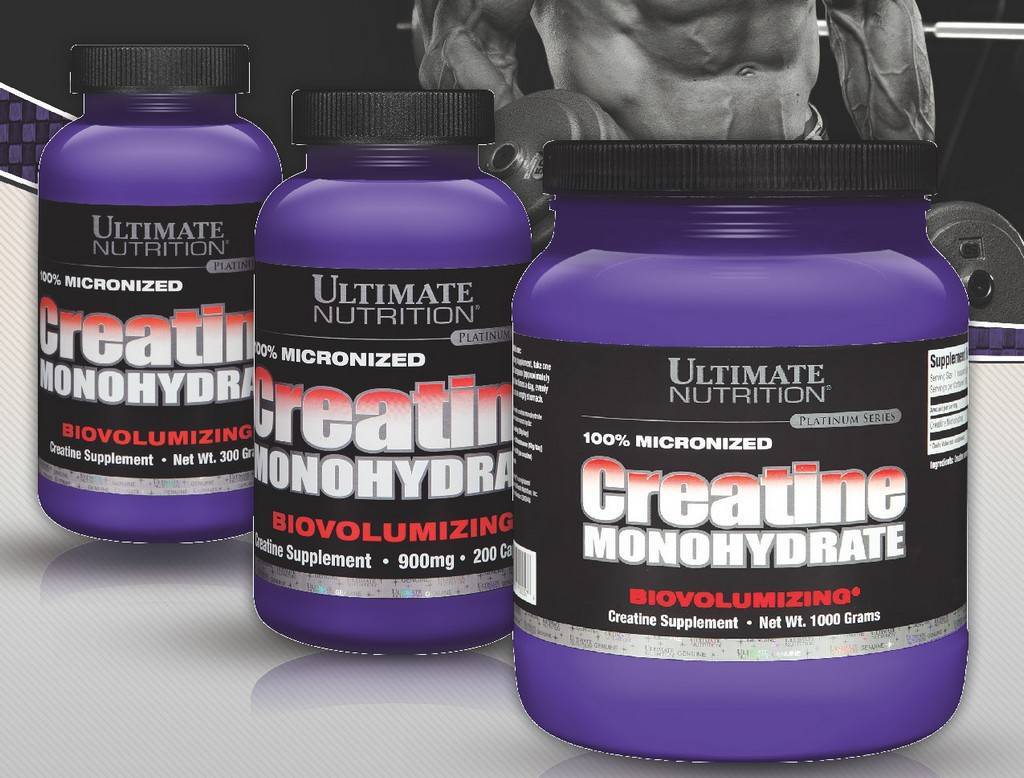 Creatine monohydrate от ultimate nutrition - спортивное питание на dailyfit