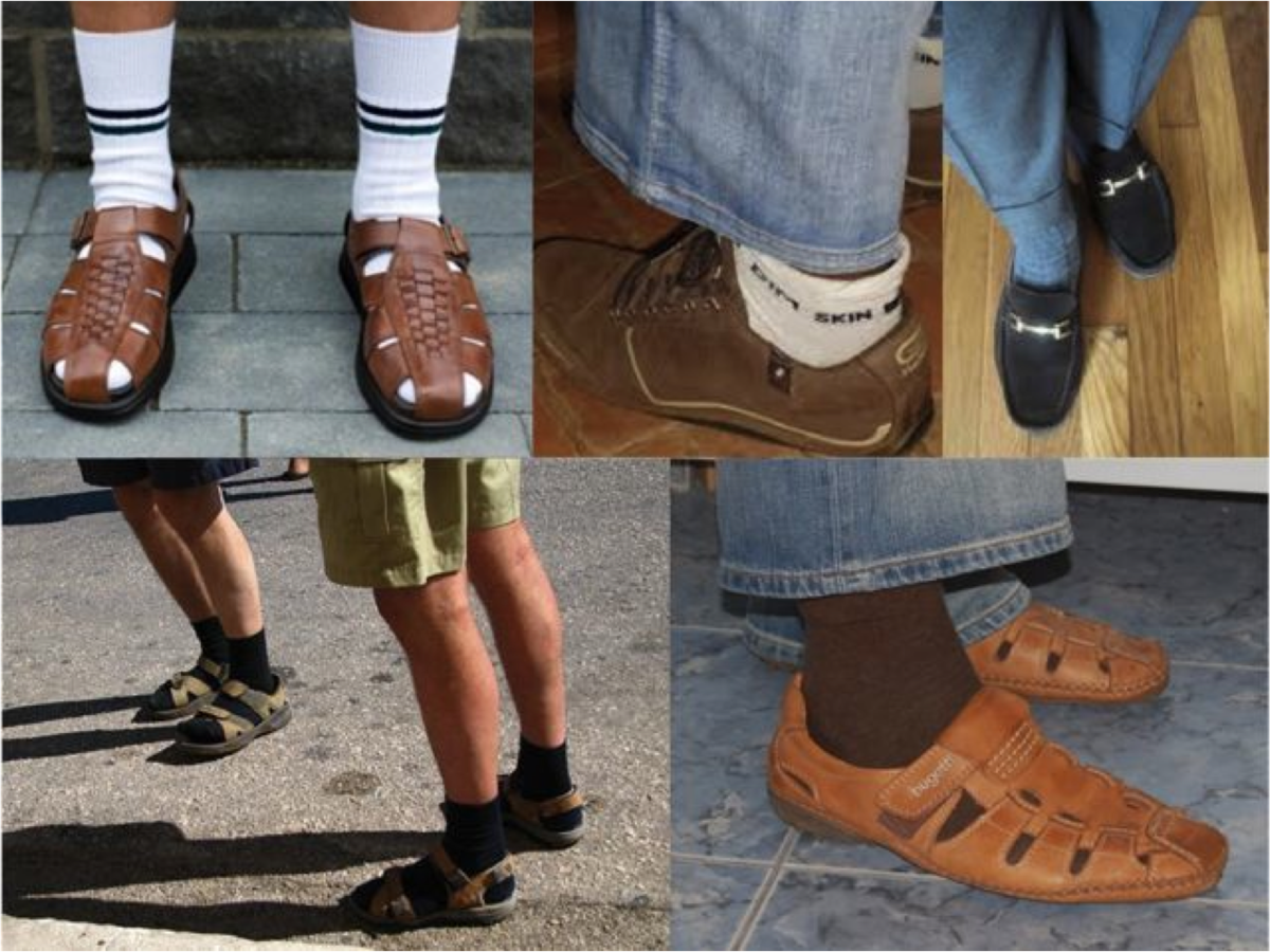 С чем носить сандалии?