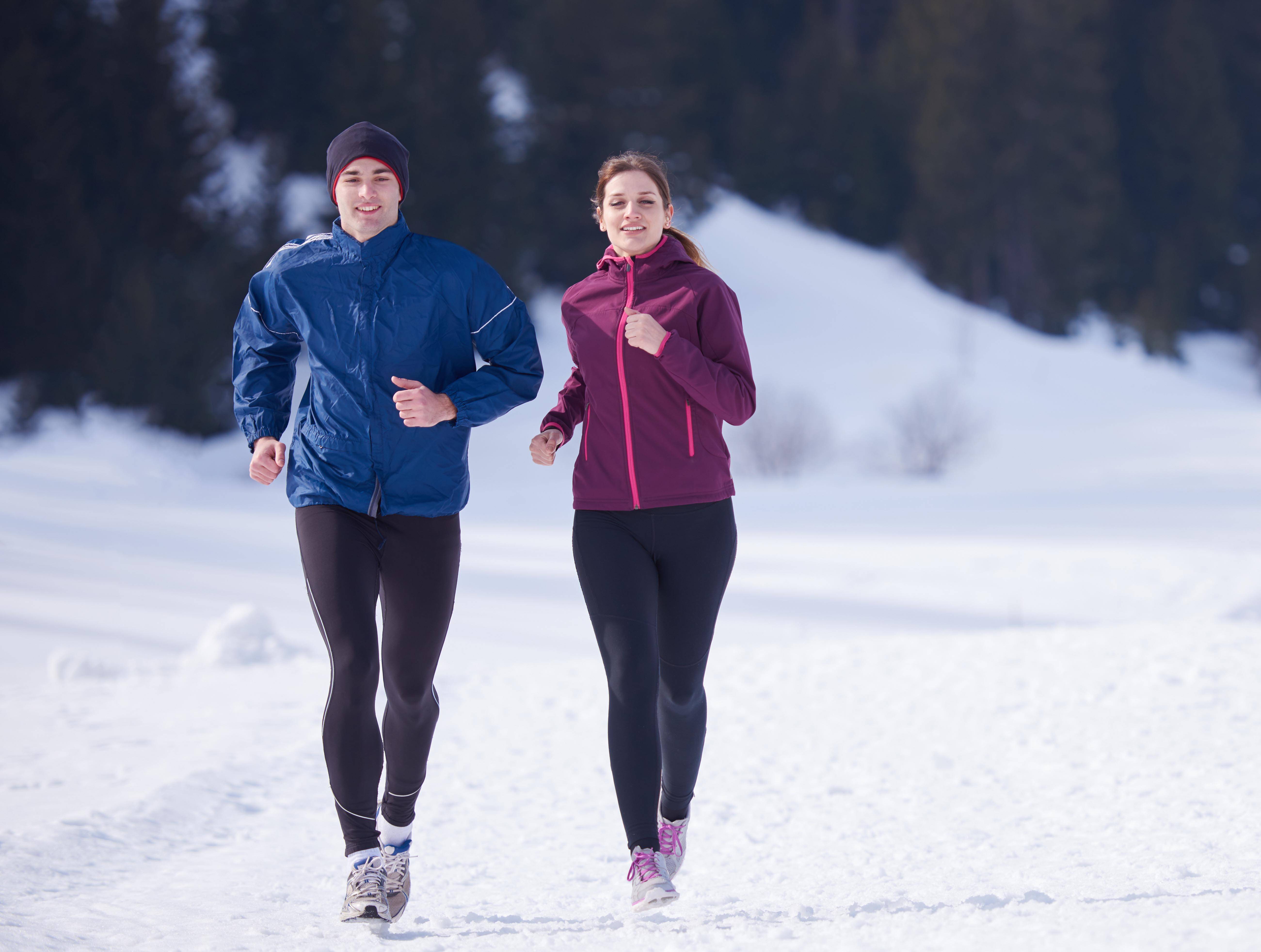 Бег на улице зимой. как правильно бегать зимой?