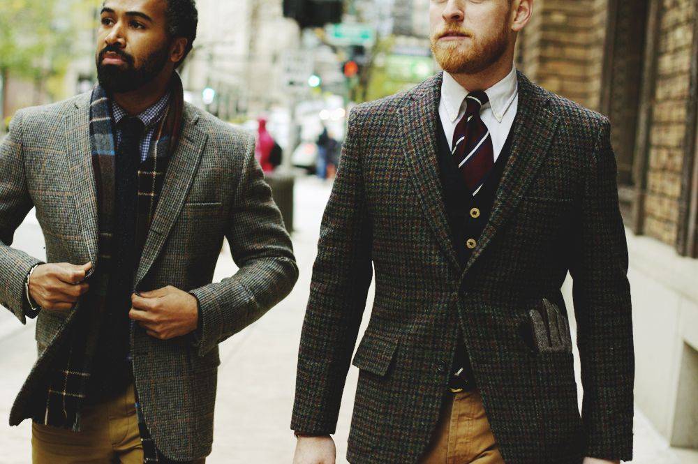 Твидовые мужские пиджаки: как выбрать и с чем сочетать?