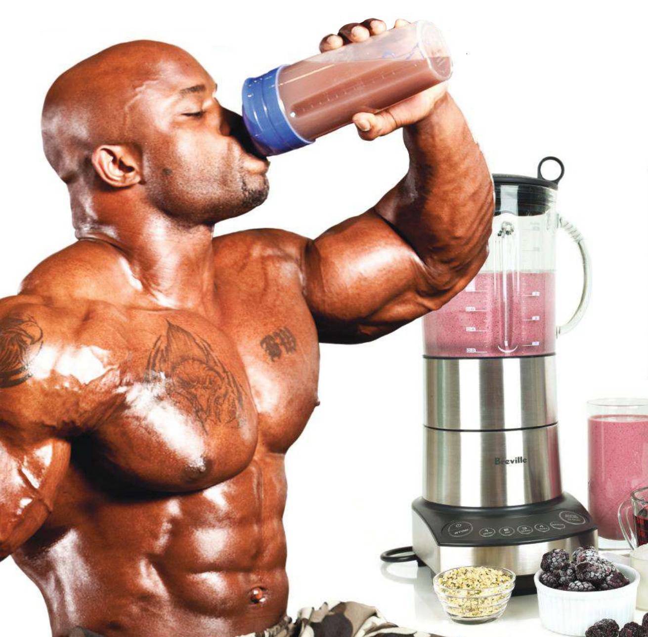 Как правильно пить протеин для набора мышечной массы