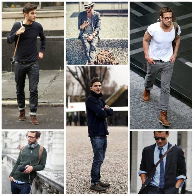 Как выбрать мужские кроссовки под джинсы?
