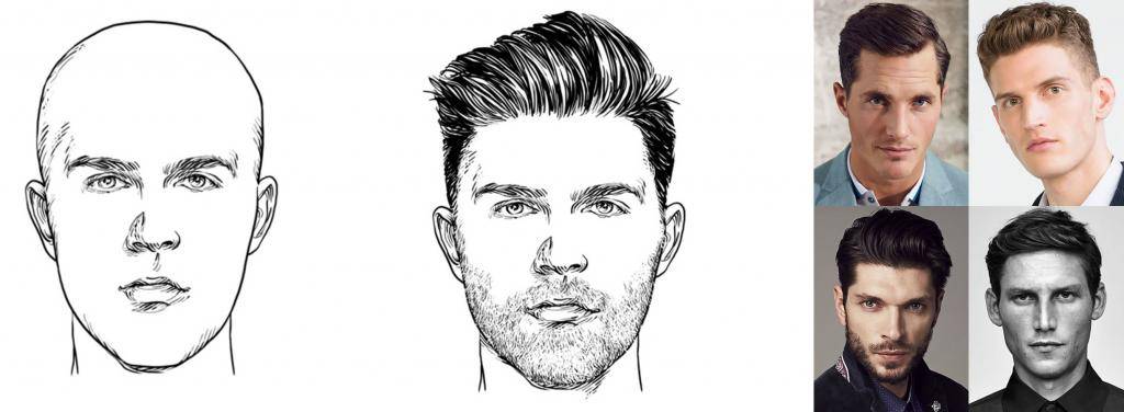Как подобрать мужскую причёску по форме лица