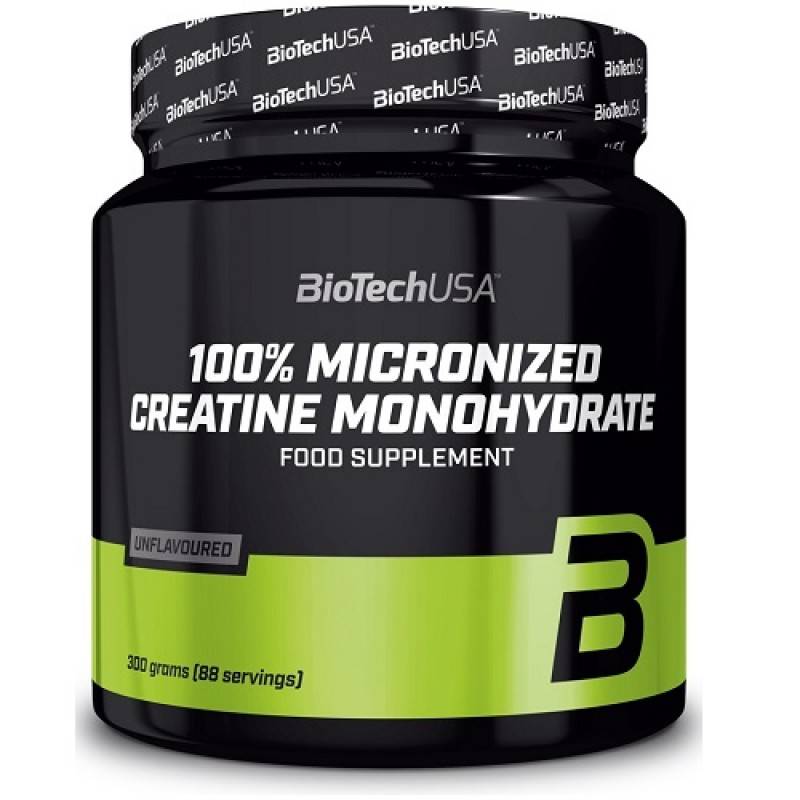 Creatine monohydrate 100% от biotech usa